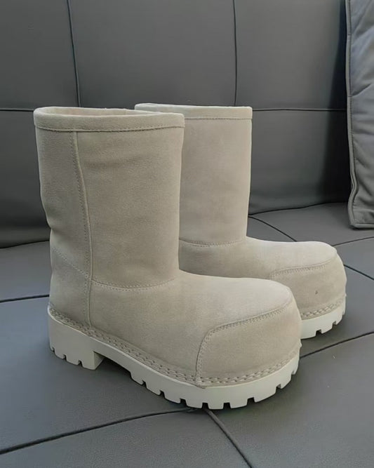 Winter Wonderland’ Mid Top Boots