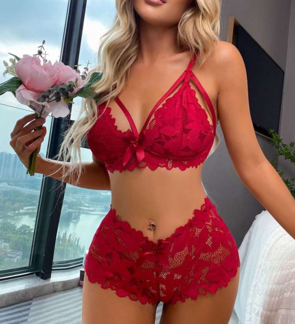 Blissful love' Lingerie Set