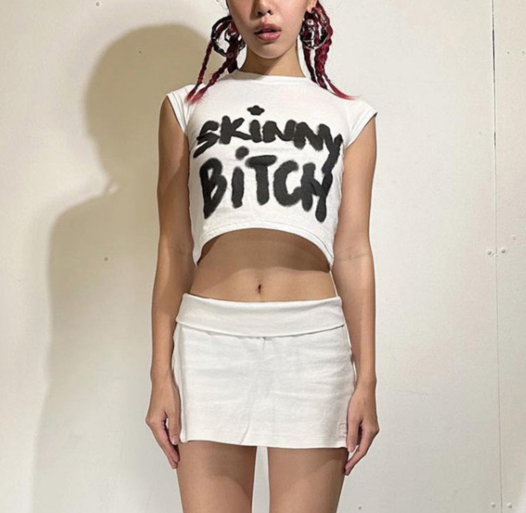 Skinny B.tch! Crop Top