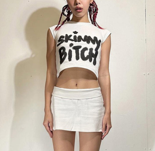 Skinny B.tch! Crop Top