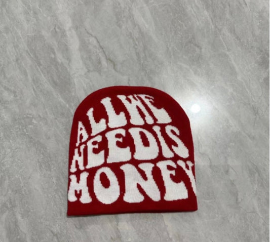 I just want some money’ fall beanie